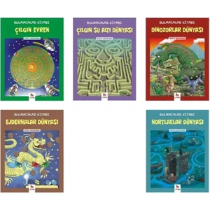 Bulmacalı Etkinlikler Serisi 5 Kitaplık Set