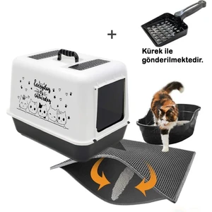 Lüx Kedi Tuvaleti ve Elekli Pas Pas