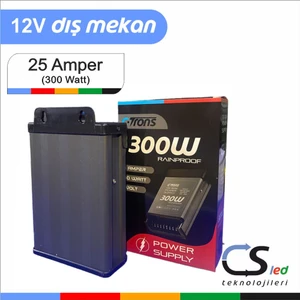 Cs Led  Metal Kasa Water Proof Adaptör