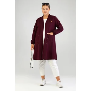 Kadin Ottoman Cepli Çelik Buyuk Beden Hırka