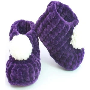 Pon Ponlu El Örgüsü Bebek Panduf