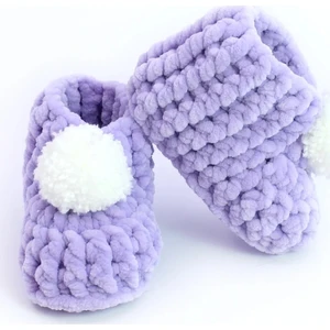 Pon Ponlu El Örgüsü Bebek Panduf