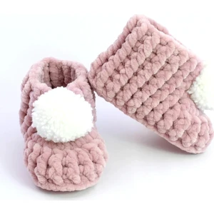 Pon Ponlu El Örgüsü Bebek Panduf