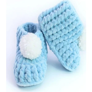 Pon Ponlu El Örgüsü Bebek Panduf