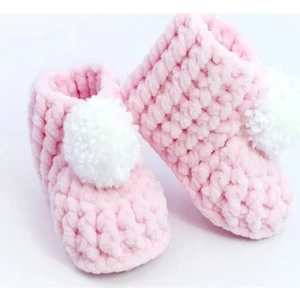 Pon Ponlu El Örgüsü Bebek Panduf