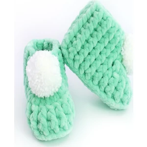 Pon Ponlu El Örgüsü Bebek Panduf