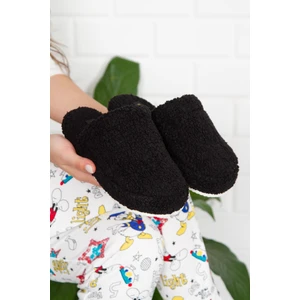 Modafrato Havlu Kapalı Kadın Ev Terliği Kışlık Terlik Ses Yapmaz