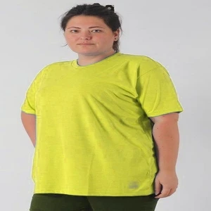 Rood Büyük Beden Unisex T-Shirt