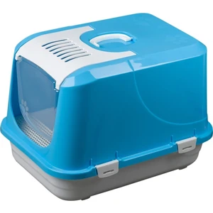 Veli Efendi Pet Xxl Kapalı Kedi Tuvalet Kabı Büyük Boy Cnr Kürek Hediyeli