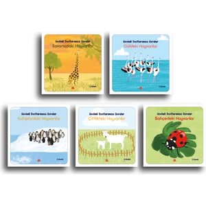 Sevimli Dostlar Seti (2 Yaş+) 5 Kitap