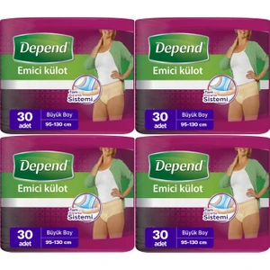Emici Külot Hasta Bezi Large - Büyük Kadın 120 Adet (4pk*30)