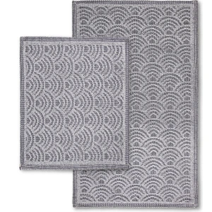 Shell Doğal Pamuklu Banyo Kilim Seti