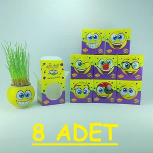 Çim Adam  Çimoji  Kutulu 8 Adet