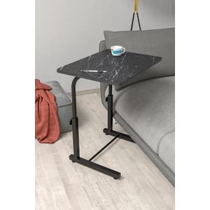 Eğim Yükseklik Ayarlı Laptop Sehpası Kahvaltı Ders Çalışma Bilgisayar Ofis Yemek Masası Metal Ayak
