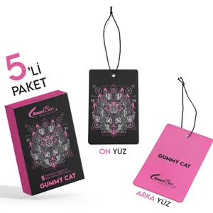 Gummy Cat 5’li Paket Asma Oto Kokusu
