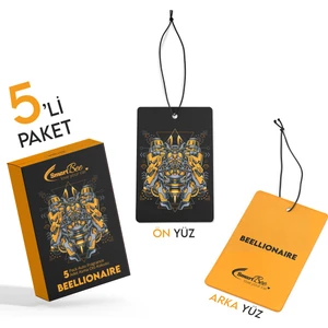 Beellionaire 5’li Paket Asma Oto Kokusu