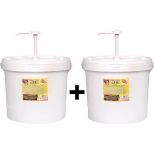 2 Adet Yumuşak Pompalı Sanayi Tipi Granüllü El Temizleme Sabunu (Kremi) 8 kg