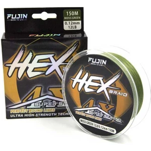 Hex Braid 4x 150 M Moss Green Pe Ip Misina