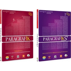 Tonguç Akademi TYT AYT Paragraf Soru Bankası Deneme Paragrafik Paragrafis Kitap Kitabı