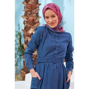 Henna Pembe  Pamuk Viskon Eşarp