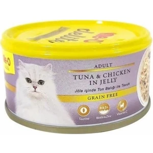 Me-O Delite Ton Balık ve Tavuklu Tahılsız Kedi Konservesi 80 gr 12 Adet