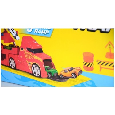 Polesie King Toys 3 Katlı Sürat Pistli Tır 3 Arabalı Fiyatı