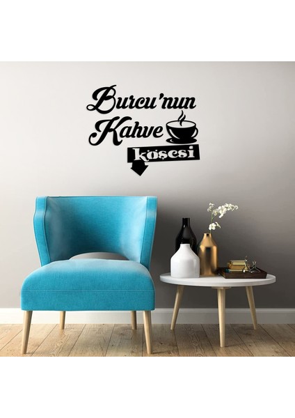 Isimli Kahve Köşesi Duvar Panosu