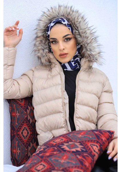 Kmkkombin Bayan Uzun Spor Şişme Mont fırsatları
