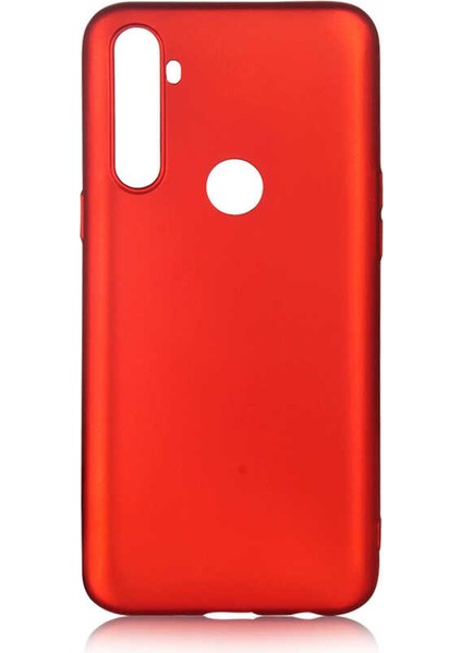 Realme 5i Kılıf Soft ve Pürüzsüz Yüzey Ipeksi Silikon Kapak Hopy
