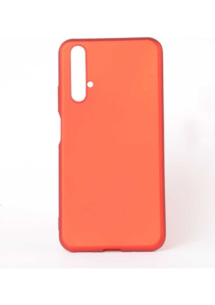 Huawei Honor 20 Kılıf Soft ve Pürüzsüz Yüzeyli Ipeksi Silikon Kapak