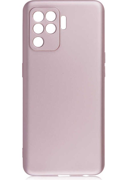 Oppo Reno 5 Lite Kılıf Soft ve Pürüzsüz Yüzeyli Ipeksi Silikon Kapak