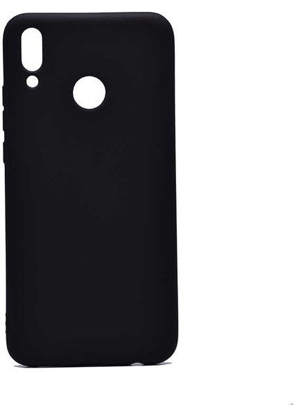 Huawei Y9 2019 Kılıf Soft ve Pürüzsüz Yüzeyli Ipeksi Silikon Kapak