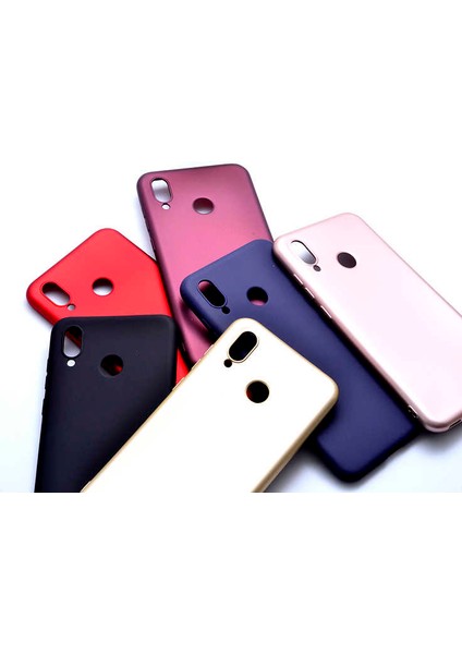 Huawei Honor Play Kılıf Soft ve Pürüzsüz Yüzeyli Ipeksi Silikon Kapak