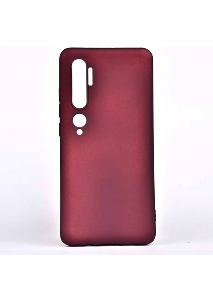 Xiaomi Mi Note 10 Kılıf Soft ve Pürüzsüz Yüzey Ipeksi Silikon Kapak Hopy