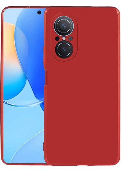 Huawei Nova 9 Se Kılıf Soft ve Pürüzsüz Yüzeyli Ipeksi Silikon Kapak