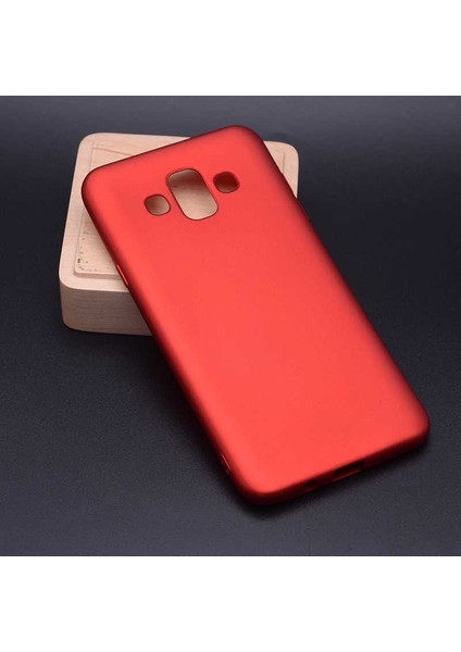 Samsung Galaxy J7 Duo Kılıf Soft ve Pürüzsüz Yüzey Ipeksi Silikon Kapak Hopy