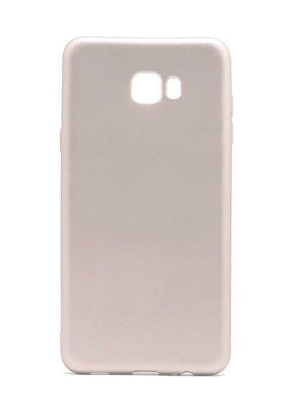 Samsung Galaxy C9 Pro Kılıf Soft ve Pürüzsüz Yüzey Ipeksi Silikon Kapak Hopy