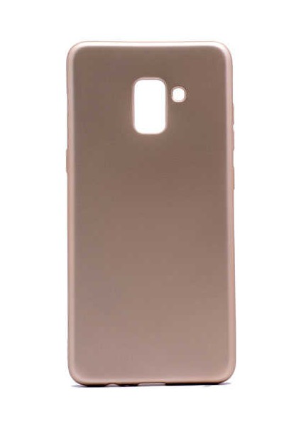 Samsung Galaxy A8 2018 Kılıf Soft ve Pürüzsüz Yüzey Ipeksi Silikon Kapak Hopy