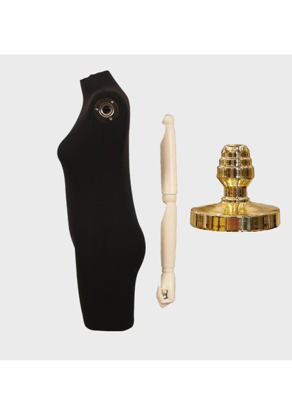 40 Beden Gold Ayaklı Pantolon Giyebilen Terzi Mankeni Vitrin Mankeni Prova Mankeni