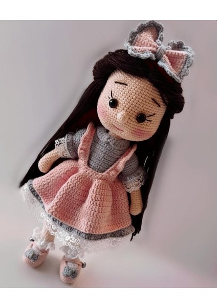 Badem Şekeri Bebek Amigurumi Organik Oyuncak