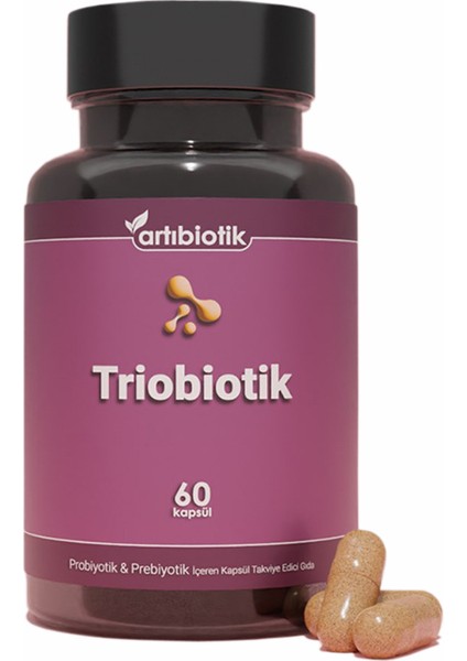 Artıbiotik Triobiotik 60 Kapsül