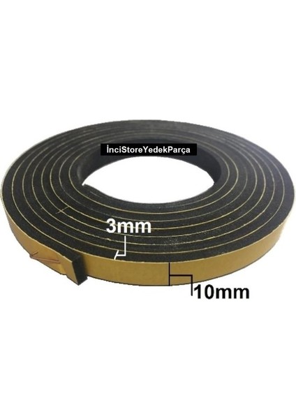 Ankastre Ocak Için Sızdırmazlık Çevre Montaj Contası 245CM