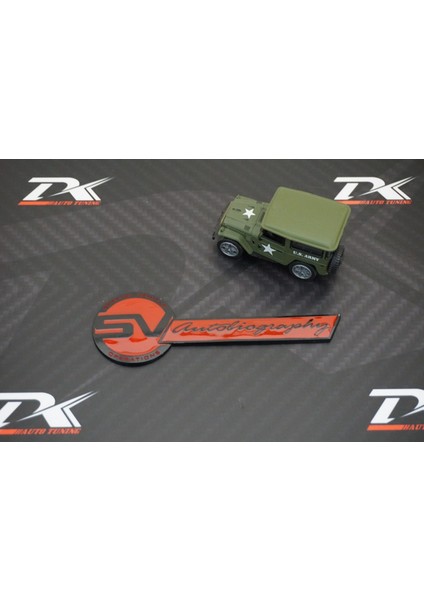 Land Rover Range Rover Sv Autobiography Bagaj Krom Metal Logo