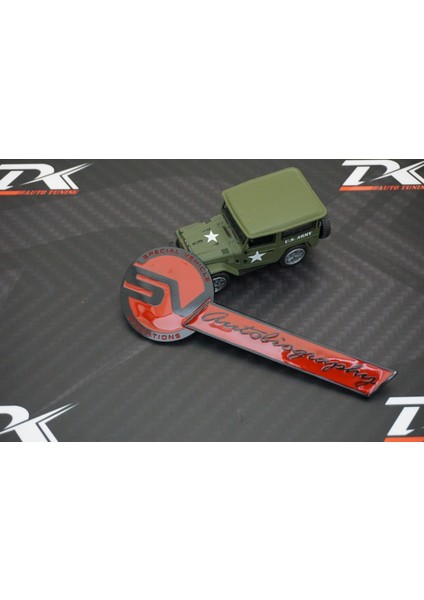 Land Rover Range Rover Sv Autobiography Bagaj Krom Metal Logo