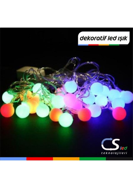 Cs Led Dekoratif Led Işıklı Top