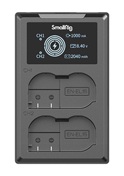 EN-EL15 İkili ( çiftli ) Şarj Cihazı (4083) 24FİLM