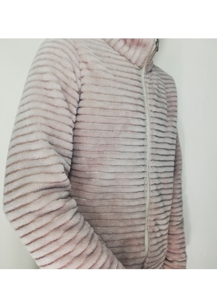 Polar Ceket Tam Fermuarlı 2 Cepli Polar Ceket Tüylenme Yapmayan Sweatshirt Polar Ceket