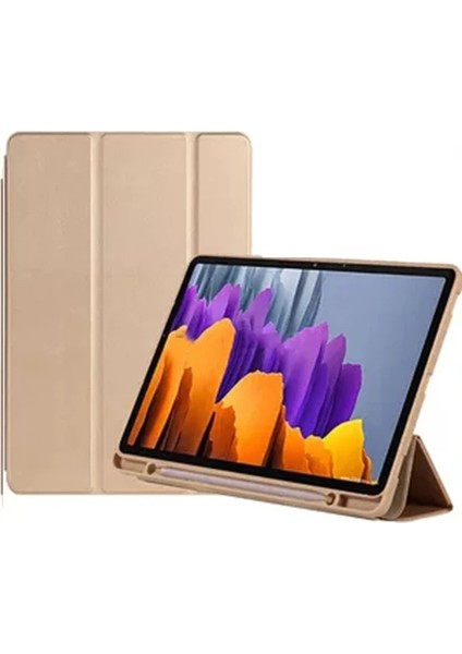 Samsung Galaxy Tab S7 Plus T970 (12.4 Inç) ile Uyumlu Kalem Bölmeli Tablet Kılıfı