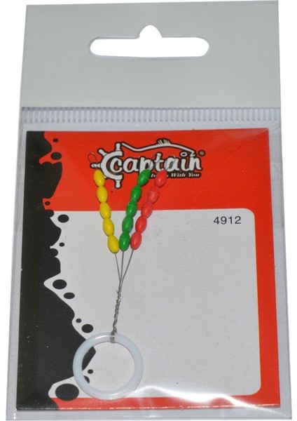 4912 Stoper 3x5'li Paket Renkli Silikon Stopper Balıkmarketim