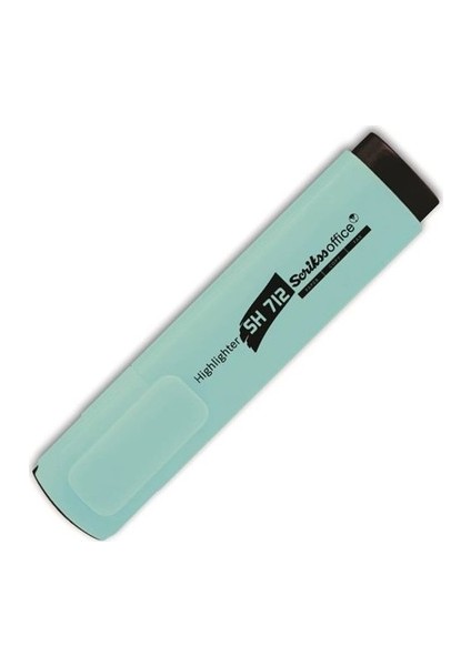Office SH712 Pastel Fosforlu Kalem Turkuaz
